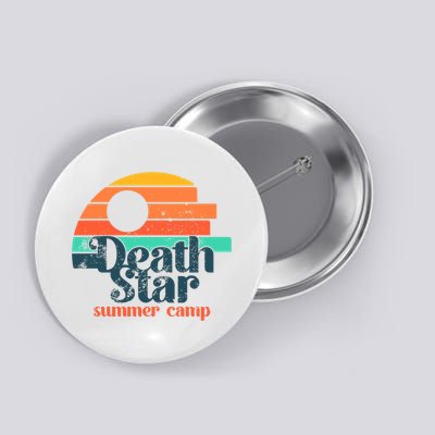 Death Star Summer Camp Funny Summer Vibes Button