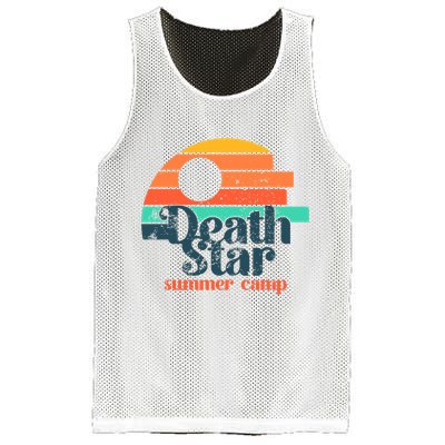 Death Star Summer Camp Funny Summer Vibes Mesh Reversible Basketball Jersey Tank
