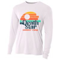 Death Star Summer Camp Funny Summer Vibes Cooling Performance Long Sleeve Crew