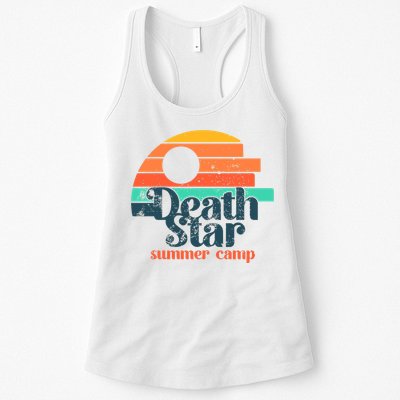 Death Star Summer Camp Funny Summer Vibes Womens Tank Top