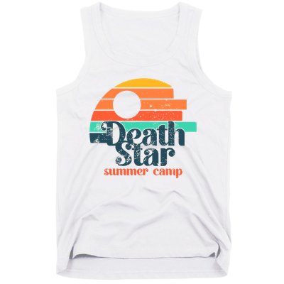 Death Star Summer Camp Funny Summer Vibes Tank Top
