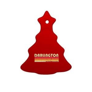 DARLINGTON SC SOUTH CAROLINA Funny City Home Root Gift Retro Ceramic Tree Ornament