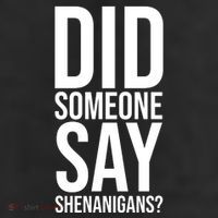 Did Someone Say Shenanigans Funny St Patricks Day Beanie