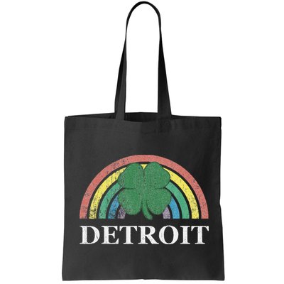 Detroit Shamrock St. Patrick's Day Rainbow Saint Paddy's Bag