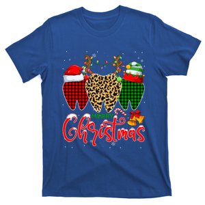 Dental Squad Santa Reindeer Christmas Tree Teeth Xmas Cool Gift T-Shirt