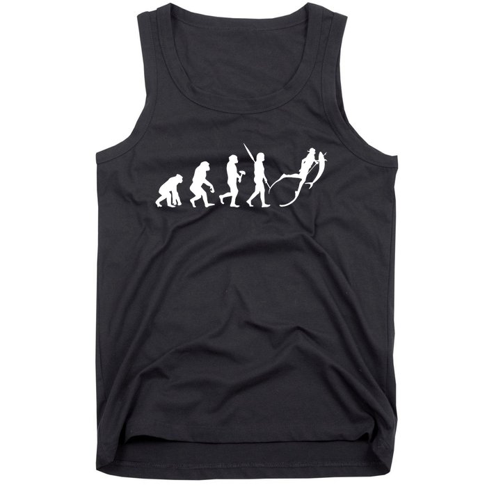 Diving Snorkelling Spearfishing Evolution Tank Top