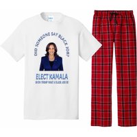 Did Someone Say Black Job Elect Kamala 2024 Pajama Set