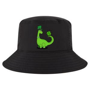 Dinosaur Shamrock St Patrick's Day Cool Comfort Performance Bucket Hat