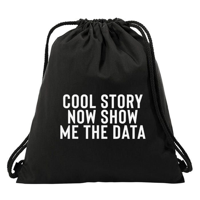 Data Science Statistics Analyst Finance Researchers Engineer Drawstring Bag