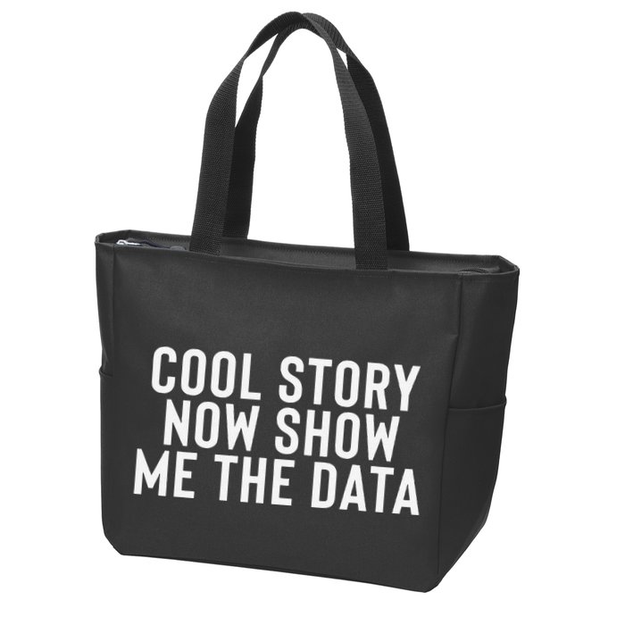 Data Science Statistics Analyst Finance Researchers Engineer Zip Tote Bag