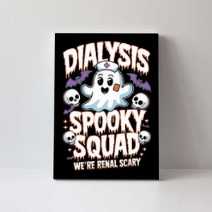 Dialysis Spooky Squad WeRe Renal Scary Nurse Halloween Canvas