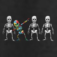 Dabbing Skeleton Stand Out Puzzle Autism Awareness Gift Funny Gift 11oz C Handle Ceramic Mug