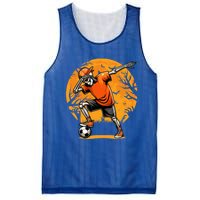 Dabbing Soccer Skeleton Funny Football Soccer Halloween Gift Mesh Reversible Basketball Jersey Tank