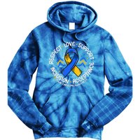 Down Syndrome Support Down Syndrome Awareness Tie Dye Hoodie