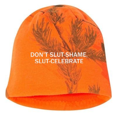 Don’T Slut Shame Slut Celebrate Kati - Camo Knit Beanie