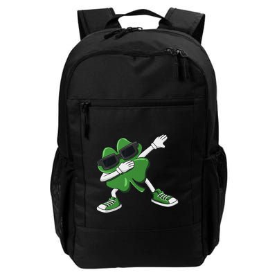 Dabbing Shamrock St PatrickS Day Funny Dab Daily Commute Backpack