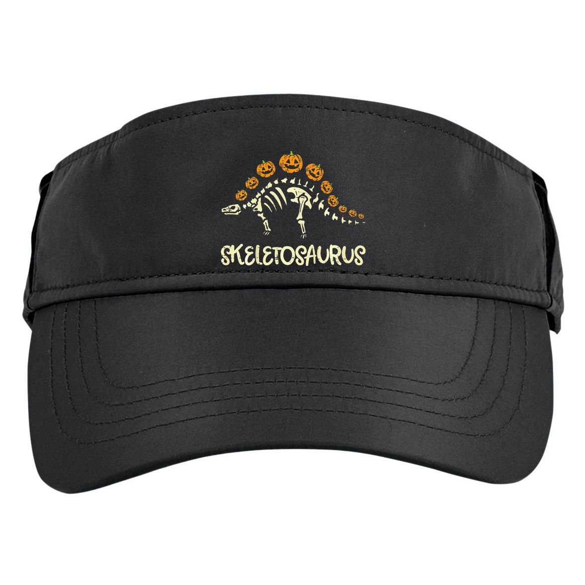 Dinosaur Skeleton Stegosaurus Halloween Adult Drive Performance Visor