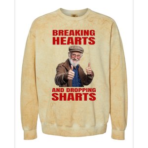 Dropping Sharts Sharted Sharting Inappropriate Embarrassing Colorblast Crewneck Sweatshirt