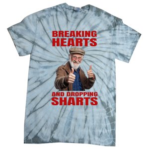 Dropping Sharts Sharted Sharting Inappropriate Embarrassing Tie-Dye T-Shirt