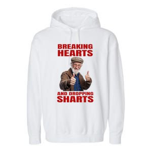 Dropping Sharts Sharted Sharting Inappropriate Embarrassing Garment-Dyed Fleece Hoodie