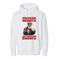 Dropping Sharts Sharted Sharting Inappropriate Embarrassing Garment-Dyed Fleece Hoodie