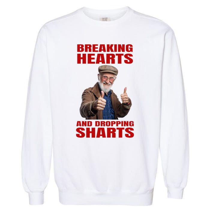 Dropping Sharts Sharted Sharting Inappropriate Embarrassing Garment-Dyed Sweatshirt