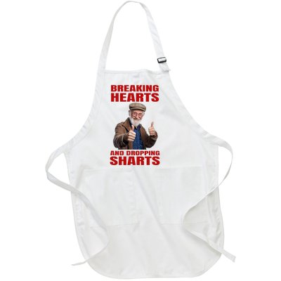 Dropping Sharts Sharted Sharting Inappropriate Embarrassing Full-Length Apron With Pockets