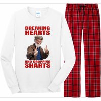 Dropping Sharts Sharted Sharting Inappropriate Embarrassing Long Sleeve Pajama Set