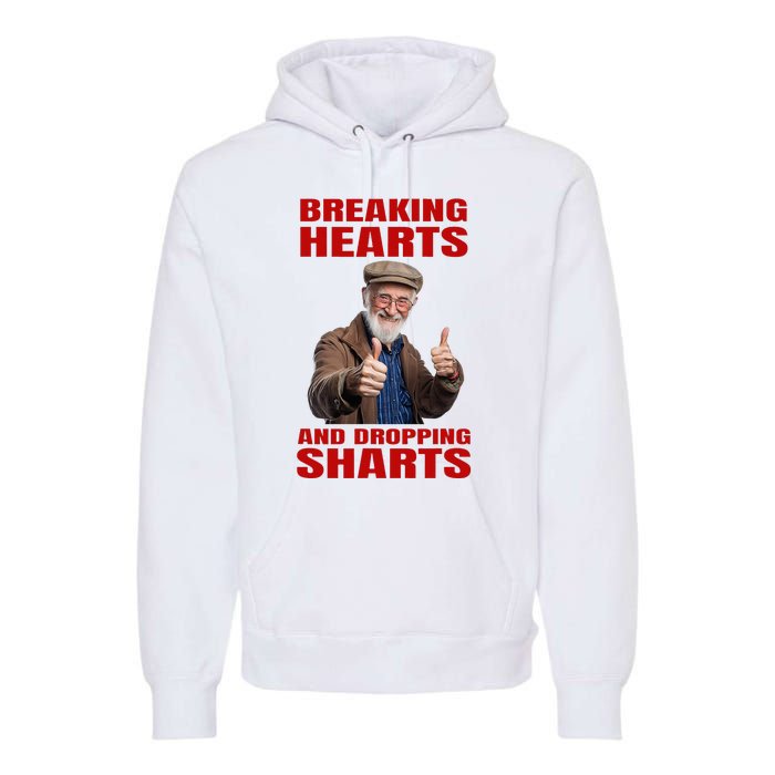 Dropping Sharts Sharted Sharting Inappropriate Embarrassing Premium Hoodie