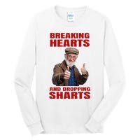 Dropping Sharts Sharted Sharting Inappropriate Embarrassing Tall Long Sleeve T-Shirt