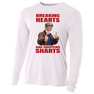 Dropping Sharts Sharted Sharting Inappropriate Embarrassing Cooling Performance Long Sleeve Crew