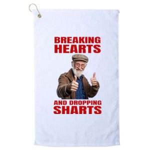 Dropping Sharts Sharted Sharting Inappropriate Embarrassing Platinum Collection Golf Towel