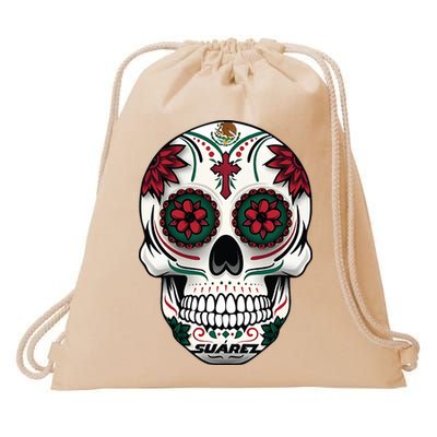Daniel SuáRez Skull 99 Drawstring Bag