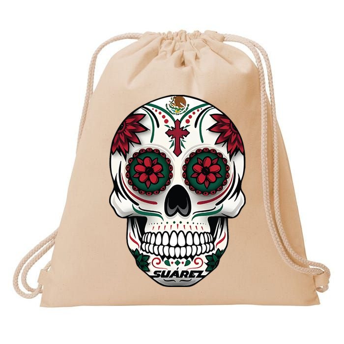 Daniel SuáRez Skull 99 Drawstring Bag