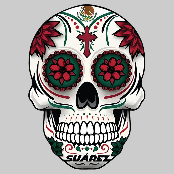 Daniel SuáRez Skull 99 Tie-Dye T-Shirt