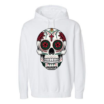 Daniel SuáRez Skull 99 Garment-Dyed Fleece Hoodie