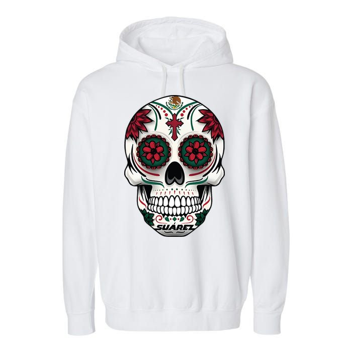 Daniel SuáRez Skull 99 Garment-Dyed Fleece Hoodie