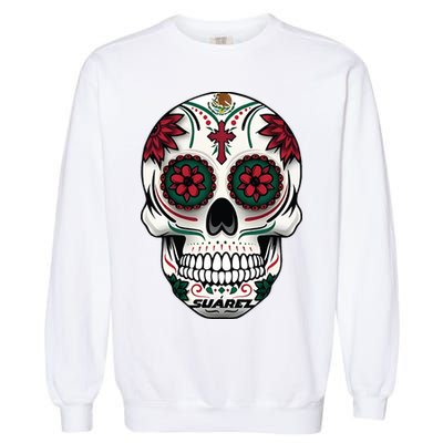 Daniel SuáRez Skull 99 Garment-Dyed Sweatshirt