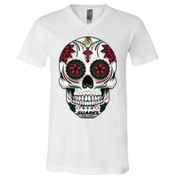 Daniel SuáRez Skull 99 V-Neck T-Shirt