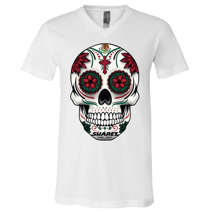 Daniel SuáRez Skull 99 V-Neck T-Shirt