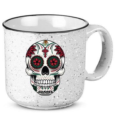 Daniel SuáRez Skull 99 15oz Campfire Ceramic Mug