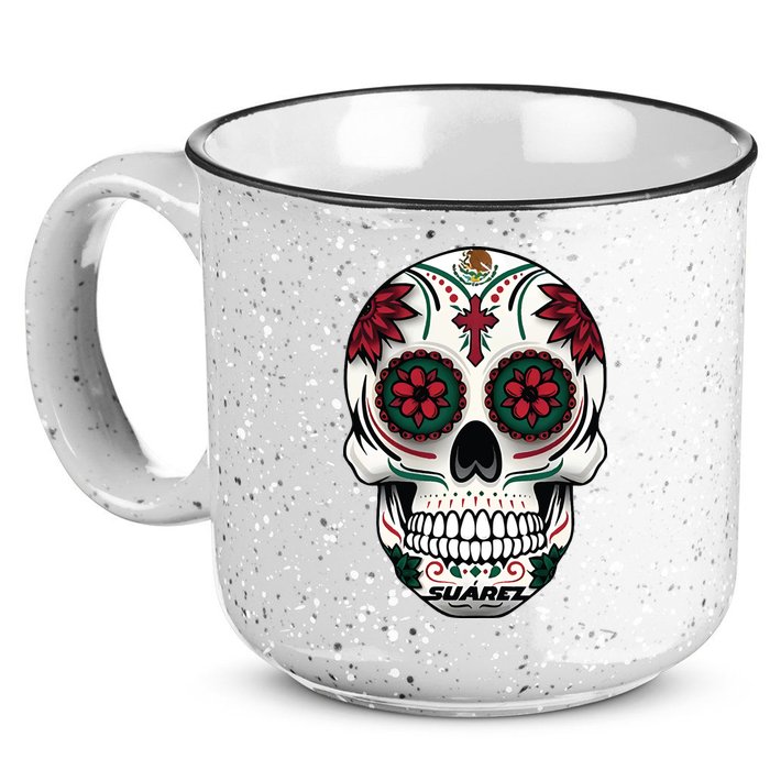 Daniel SuáRez Skull 99 15oz Campfire Ceramic Mug
