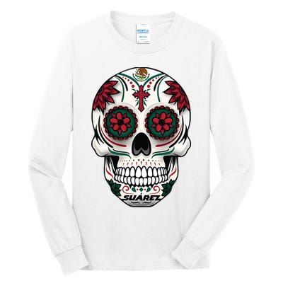 Daniel SuáRez Skull 99 Tall Long Sleeve T-Shirt