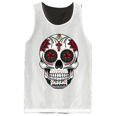 Daniel SuáRez Skull 99 Mesh Reversible Basketball Jersey Tank