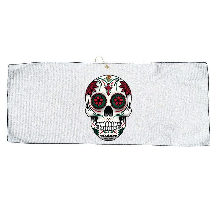 Daniel SuáRez Skull 99 Large Microfiber Waffle Golf Towel