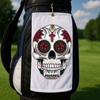 Daniel SuáRez Skull 99 Golf Towel