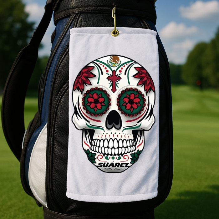 Daniel SuáRez Skull 99 Golf Towel
