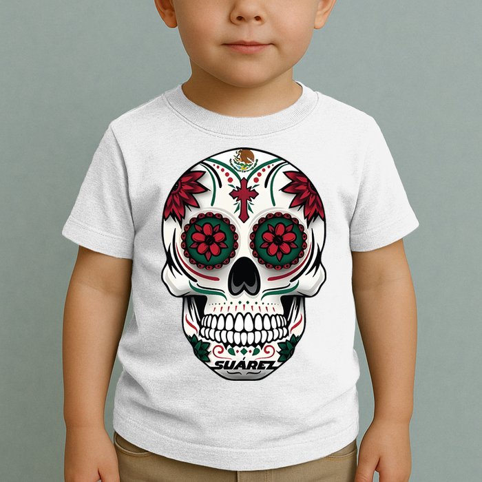 Daniel SuáRez Skull 99 Toddler T-Shirt