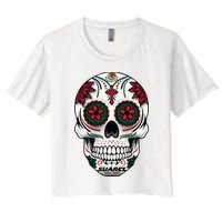 Daniel SuáRez Skull 99 Crop Top