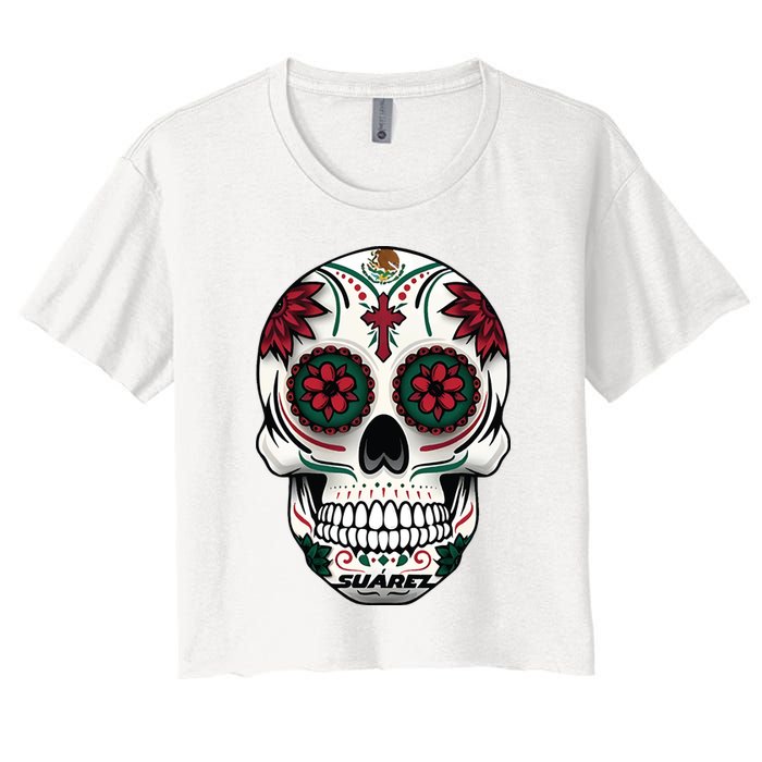 Daniel SuáRez Skull 99 Crop Top